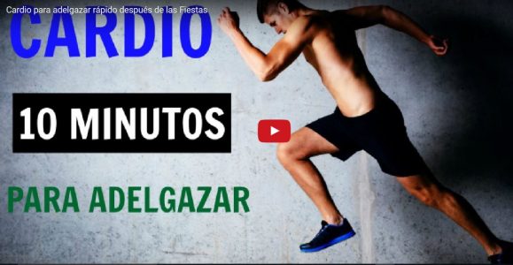 Cardio para adelgazar rápido después de las Fiestas